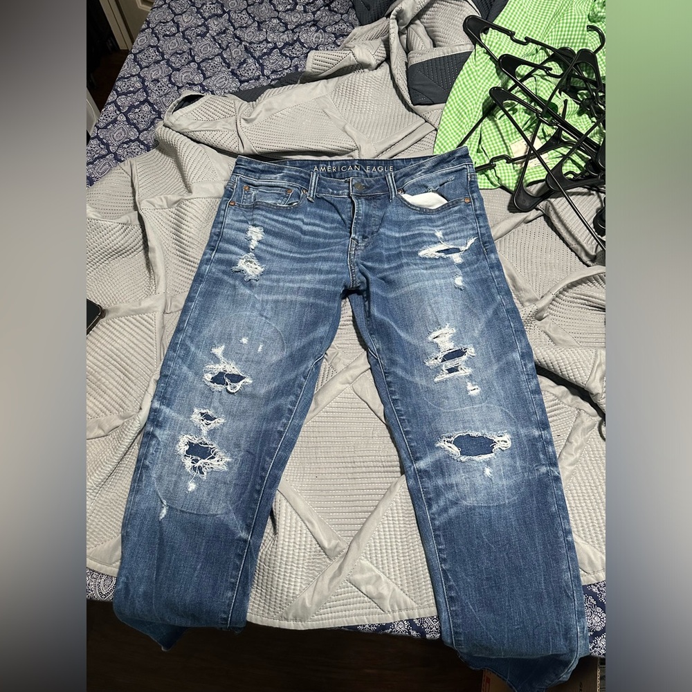 American Eagle Athletic Fit Jeans. Size 34 X 34. Great condition.